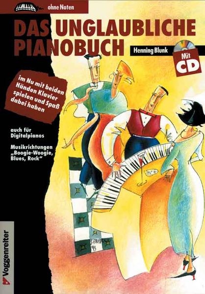 DAS UNGLAUBLICHE PIANOBUCH mit CD in A4